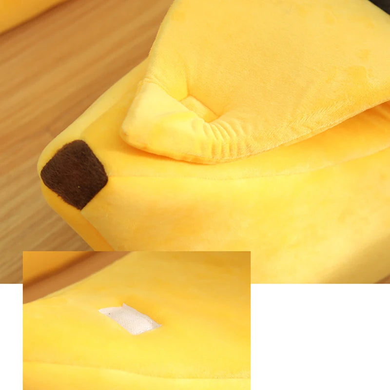 Banana Cat Bed House Funny Cute Cozy Cat Mat Beds Warm Durable Portable Pet Basket Kennel Dog Cushion Cat Pet Supplies 