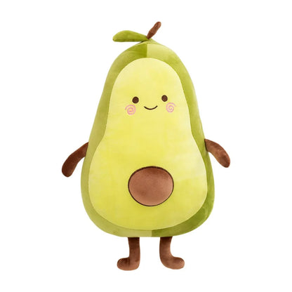 Kawaii 35/50/65Cm Stuffed Fruit Avocado Doll Avocado Sleeping Green Giant Toy Sleeping Pillow Room Decor