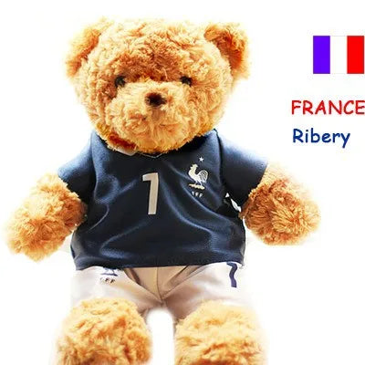 Peluche futbolista plushio