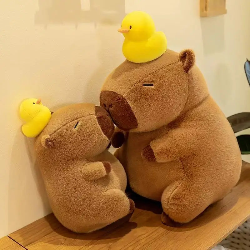 Capibara con patito