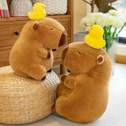 Capibara con patito